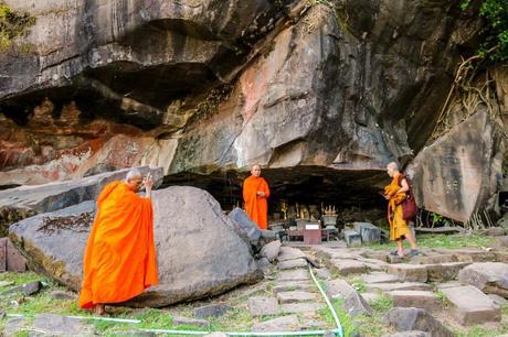 Los monjes también tienen derecho a hacerse book de fotos