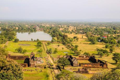 El complejo de Vat Phou, Champasak