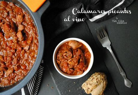 Calamares picantes al vino para #DesafíoBRA