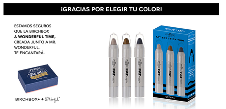 birchbox diciembre 2014 a wonderful time