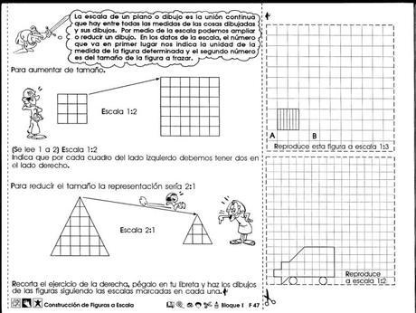 Construcción de figuras a escala