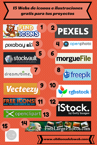 15 Webs de iconos e ilustraciones gratis para tus proyectos 15 Webs de iconos e ilustraciones gratis para tus proyectos 