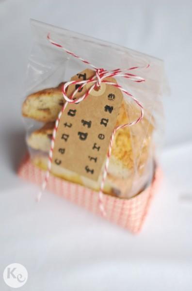 Cantucci di Florence Customized packaging for a Florence favor