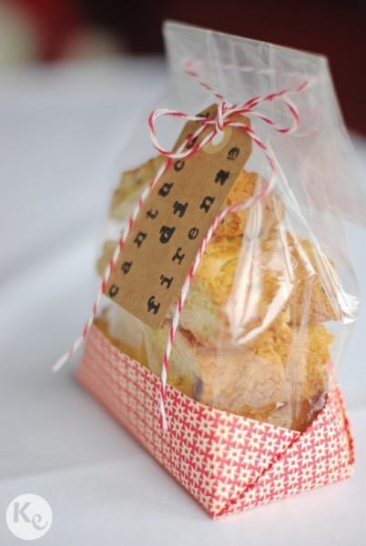Cantucci di Florence Customized packaging for a Florence favor