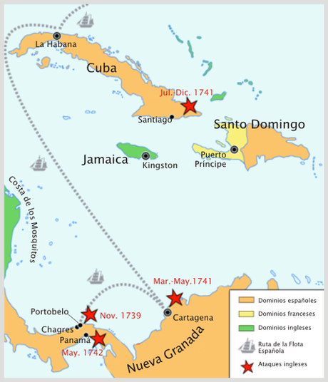 BLAS DE LEZO, LA GUERRA DE LA OREJA DE JENKINS Y EL SITIO DE CARTAGENA DE INDIAS: LA REVANCHA DE LA ARMADA INVENCIBLE