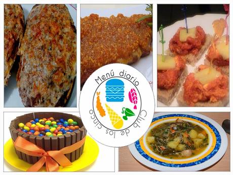 Menú completo del jueves (7 de la 2ª Temp.)