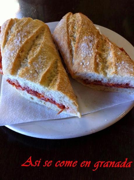 Bocadillo de Chorizo #DiaMundialDelPan