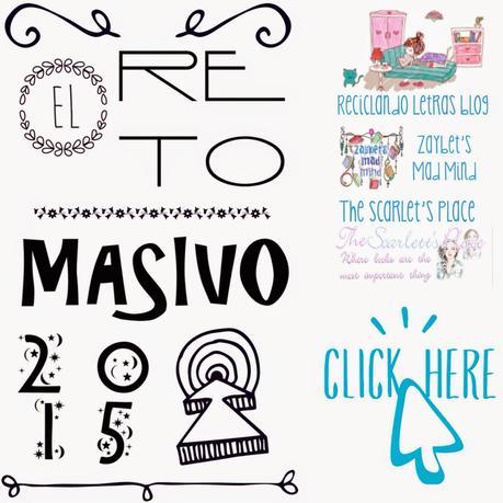 El Reto Masivo… El que termina primero se gana un premio... Zaybet's Mad Mind, Reciclando Letras Blog y The Scarlett's Place El Reto Masivo… El que termina primero se gana un premio... Zaybet's Mad Mind, Reciclando Letras Blog y The Scarlett's Place