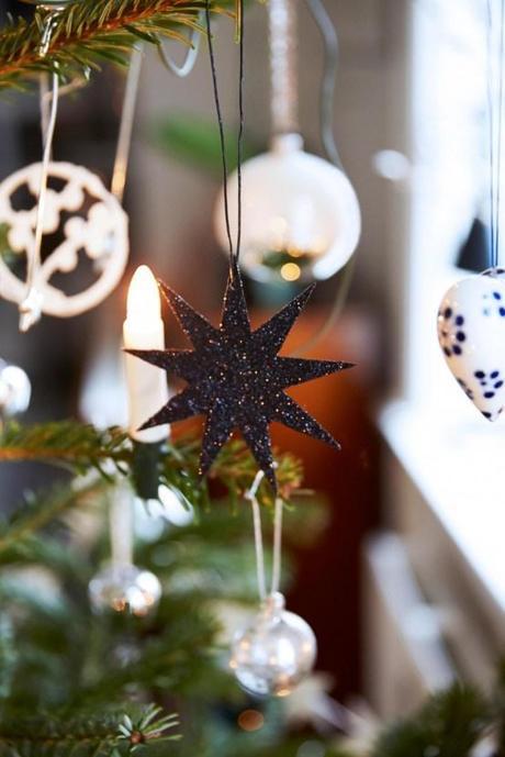 estilo nórdico escandinavo El toque navideño nórdico en grises decoración nórdica navideña decoración navideña decoración en grises y azules decoración comedores navidad casas nórdicas navidad adornos navidad gris y blanco adornos navidad diy 