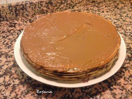 Tarta de obleas