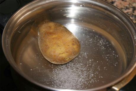 Salmón con tapenade paso 1