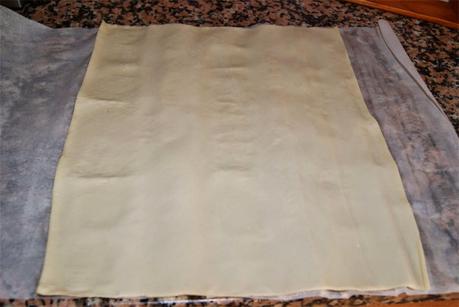 rollitos de fruta paso 1