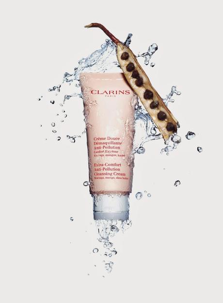 creme douce demaquillante, clarins, visual