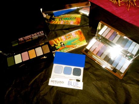 paletas, sombras de ojos, makeup, maquillaje, estuches de maquillaje, paletas de sombras, guylond