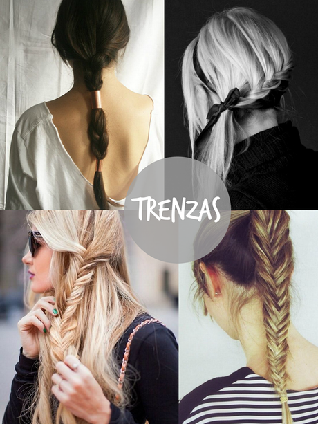 peinados: 3 estilos, 4 opciones