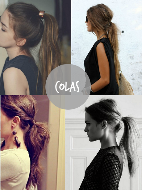 peinados: 3 estilos, 4 opciones