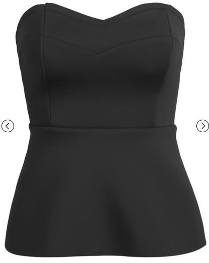 Favoritos Sheinside – Diciembre top negro