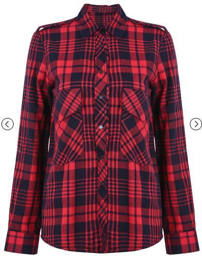 Favoritos Sheinside – Diciembre camisa roja