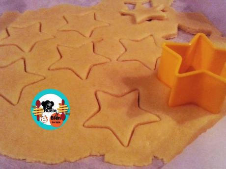 Estrellas de galleta y mazapán