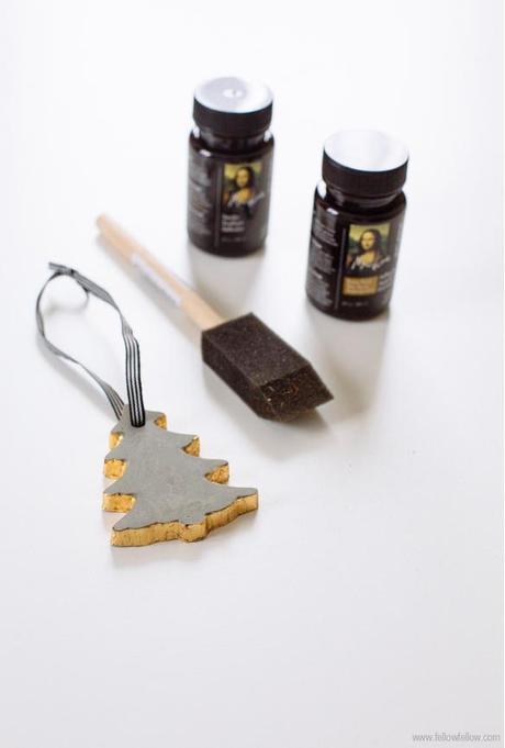 Adornos en cemento. Un toque industrial esta navidad