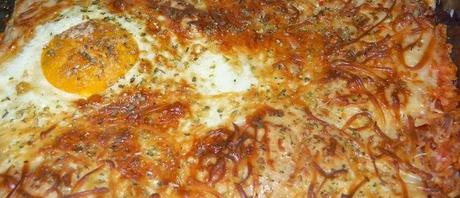 Arroz con pollo gratinado