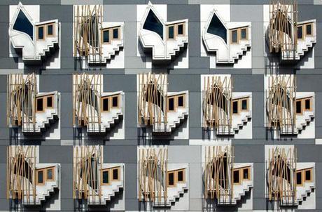 Edificio del Parlamento Escocés, de Enric Miralles Edificio del Parlamento Escocés, de Enric Miralles