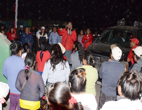 CANDIDATO DE LAS PROPUESTAS VISITÓ CENTROS POBLADOS DE BARRANCA…