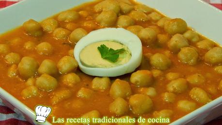 Garbanzos a la Catalana