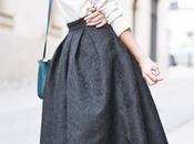 Barroque midi skirt