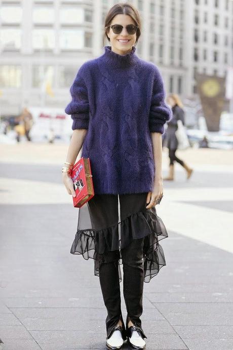 Dress over pants!