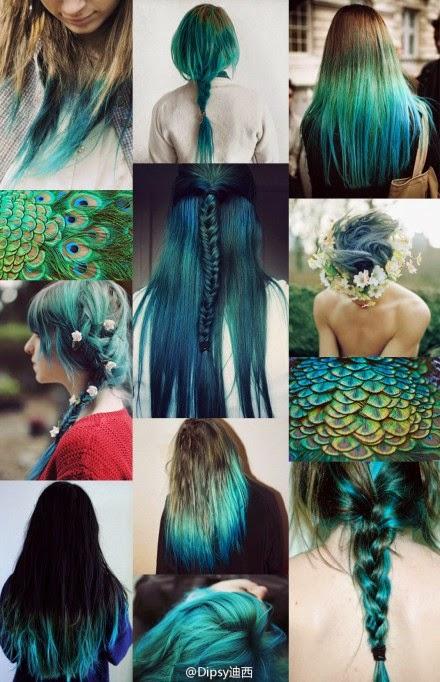 Hair Chalking para Nochevieja II