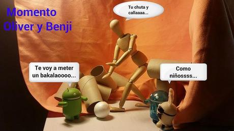 El Patxi. Momento Oliver y Benji