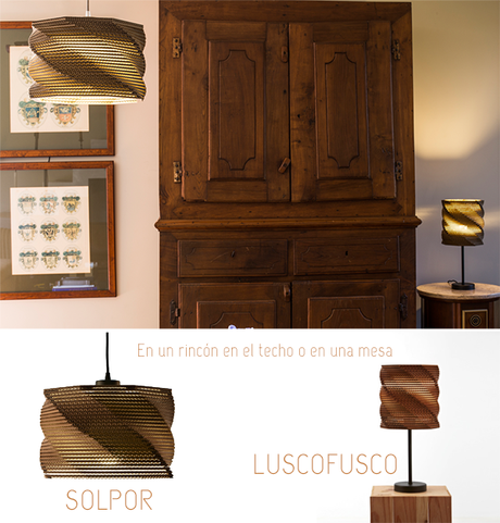 ¿Lámparas de cartón? Digamos sí al EcoDiseño