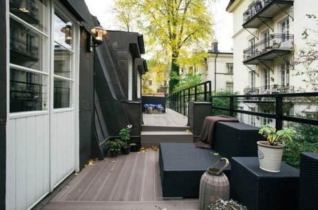 Vivir en una villa en el centro de una capital a lo grande decoración salones y comedores decoración nórdica escandinava decoración lujosa decoración americana cocinas nórdicas con isla cocinas blancas modernas casas grandes nórdicas blog decoración nórdica 