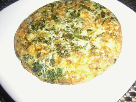 Tortilla de espinacas