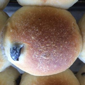 Bollos de aceituna, cebolla y queso