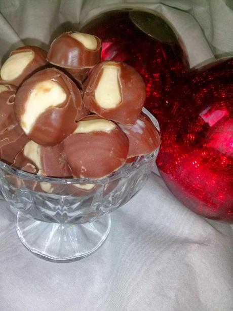 Bombones de Almendras en el Microondas