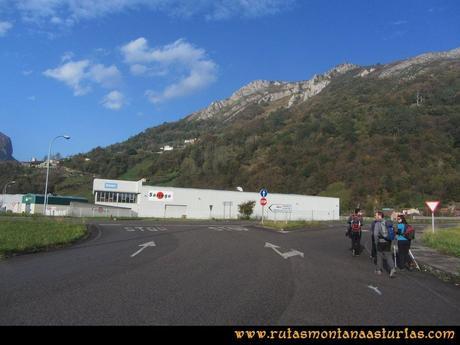 Ruta Baiña, Magarrón, Bustiello, Castiello. Salida del Polígono de Baiña