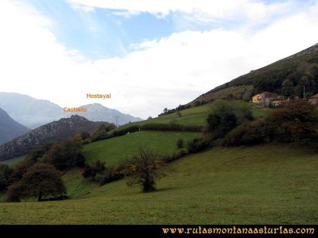 Ruta Baiña, Magarrón, Bustiello, Castiello. Camino del Castiello