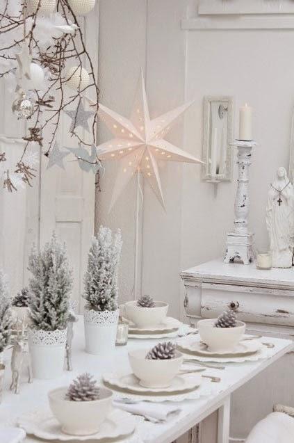 WHITE DIY XMAS DECO.-