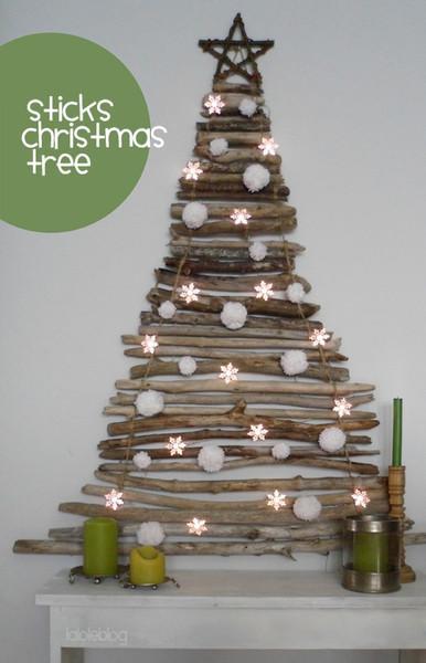 8 Ideas originales para crear tu propio árbol de Navidad