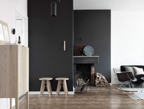 BLANCO Y NEGRO CON TOQUES DE ROSA PASTEL