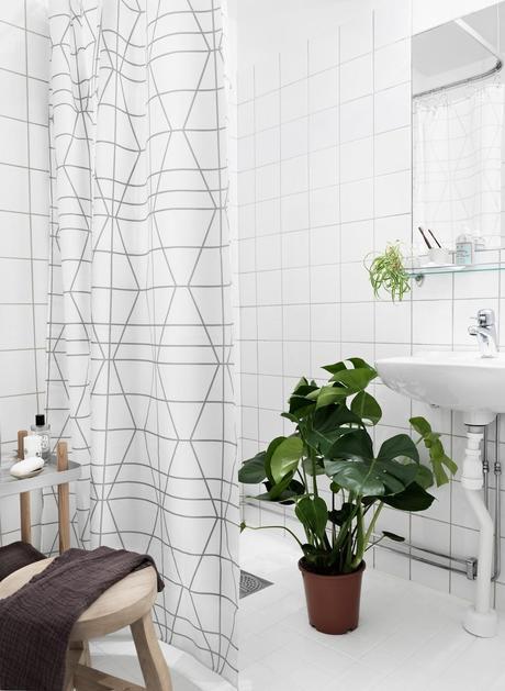 BLANCO Y NEGRO CON TOQUES DE ROSA PASTEL