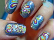Water marble decals