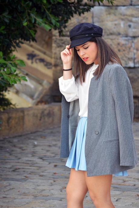 Outfit | Gray blazer Outfit | Gray blazer