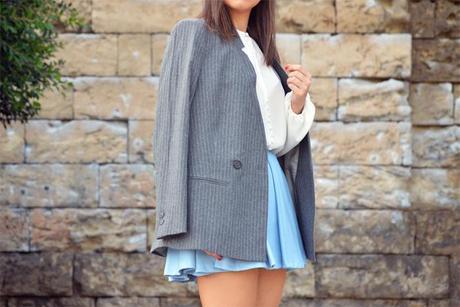 Outfit | Gray blazer Outfit | Gray blazer