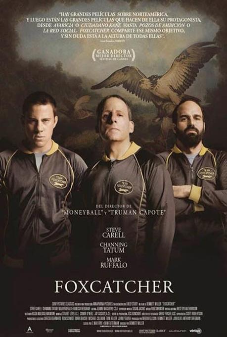 PÓSTER EN ESPAÑOL DE “FOXCATCHER”