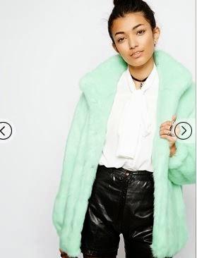 abrigo de pelo candy