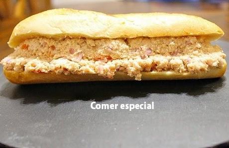 Bocadillo de pollo