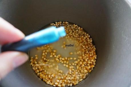 Palomitas con caramelo, pochoclo caramelizado